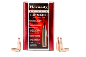 hornady 30cal .308 dia 178gr eld match projectiles box of 100