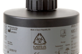 mira safety cbrn gas mask filter nbc77 40mm thread canister
